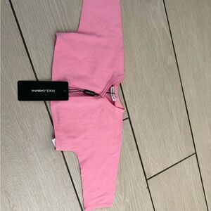 NWT DOLCE & GABBANA Baby Pink Shrug Bolero for Girls size 18/24 months